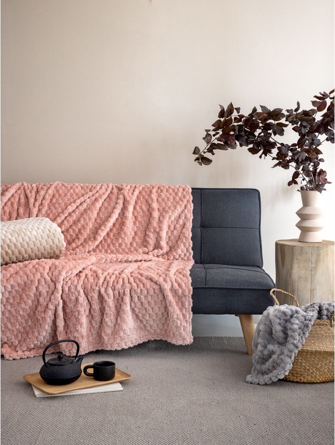 BLANKET ASTER Fleece / 160 x 220 cm