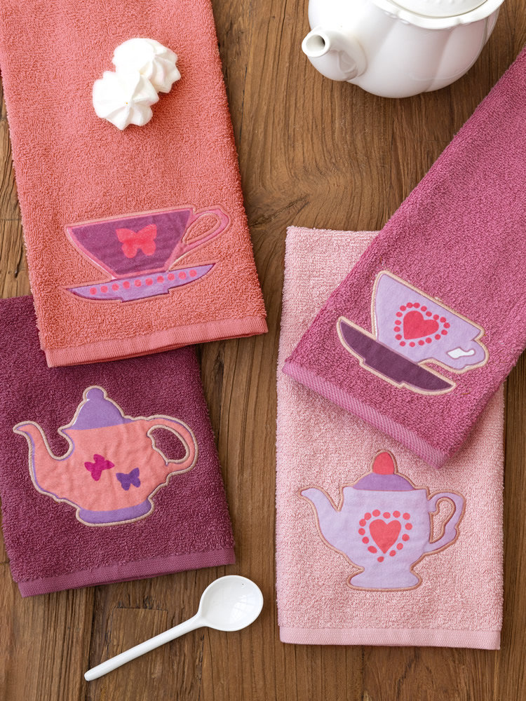 Kitchen Towel set 4pcs / KT260 / 40 x 70 cm