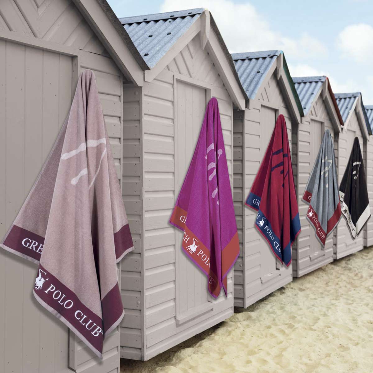 Beach Towel Polo L6177-80 90 x 170