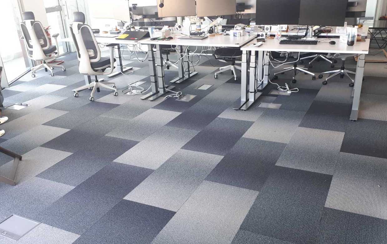 Office carpet tiles