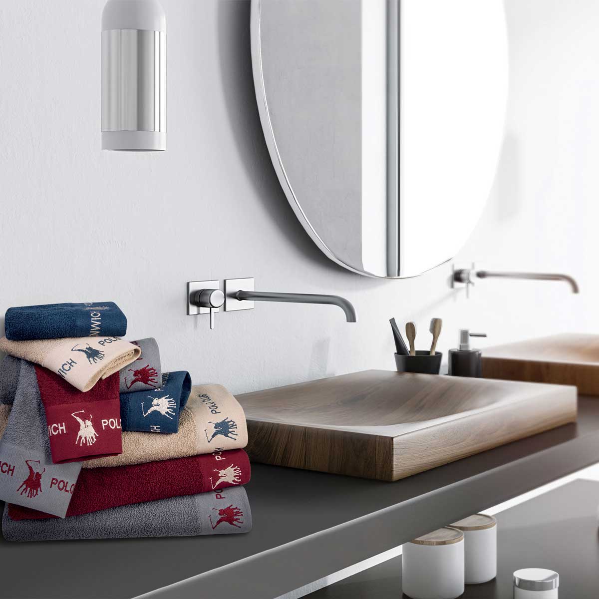 Set Towels Polo 2pcs 50x90cm